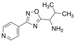 2-Methyl-1-[3-(pyridin-4-yl)-1,2,4-oxadiazol-5-yl]propan-1-amine