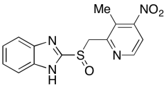 2-[[(3-Methyl-4-nitro-2-pyridinyl)methyl]sulfinyl]-1H-benzimidazole