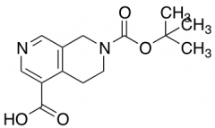 7-[(2-methylpropan-2-yl)oxycarbonyl]-6,8-dihydro-5H-2,7-naphthyridine-4-carboxylic acid