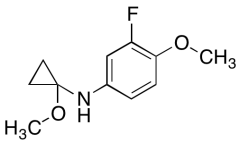 N-1-Methoxycyclopropyl-3-fluoro-4-methoxyaniline