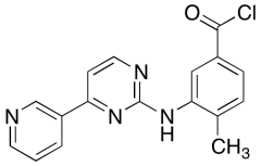 4-Methyl-3-[[4-(3-pyridinyl)-2-pyrimidinyl]amino]benzoyl Chloride