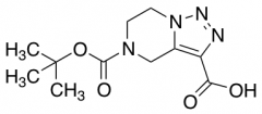 5-[(2-methylpropan-2-yl)oxycarbonyl]-6,7-dihydro-4H-triazolo[1,5-a]pyrazine-3-carboxylic a