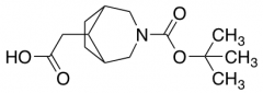 2-[3-[(2-Methylpropan-2-yl)oxycarbonyl]-3-azabicyclo[3.2.1]octan-8-yl]acetic Acid