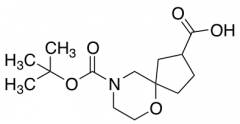 9-[(2-Methylpropan-2-yl)oxycarbonyl]-6-oxa-9-azaspiro[4.5]decane-3-carboxylic Acid
