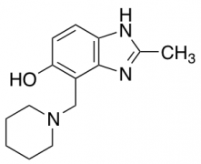 2-methyl-4-(piperidin-1-ylmethyl)-1H-1,3-benzodiazol-5-ol