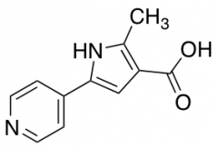 2-methyl-5-(pyridin-4-yl)-1H-pyrrole-3-carboxylic acid