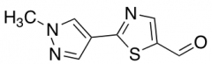 2-(1-methyl-1H-pyrazol-4-yl)-1,3-thiazole-5-carbaldehyde