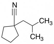 1-(2-methylpropyl)cyclopentane-1-carbonitrile