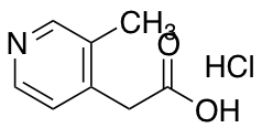 2-(3-methylpyridin-4-yl)acetic acid hydrochloride