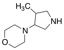 4-(4-methylpyrrolidin-3-yl)morpholine