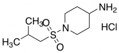 1-(2-methylpropanesulfonyl)piperidin-4-amine hydrochloride