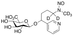 4-(Methylnitrosamino)-1-(3-pyridyl)-1-butanol-d5 O-&beta;-D-Glucuronide (Major)(Mixtu