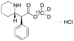 rac-threo-Methyl-13C, d3-phenidate Hydrochloride