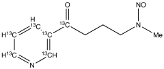 4-(Methylnitrosamino)-1-(3-pyridyl)-1-butanone-13C6