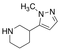 3-(1-methyl-1H-pyrazol-5-yl)piperidine