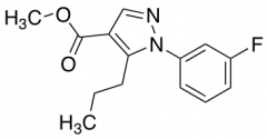 methyl 1-(3-fluorophenyl)-5-propyl-1H-pyrazole-4-carboxylate