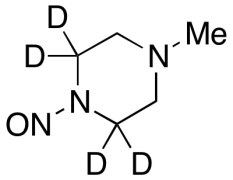 N-Methyl-N&rsquo;-nitrosopiperazine-d4