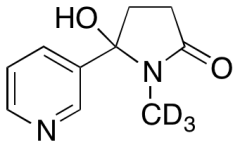 N-Methyl-&gamma;-oxo-3-pyridinebutanamide-d3