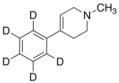 1-Methyl-4-phenyl-1,2,3,6-tetrahydropyridine-d5