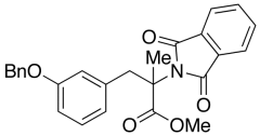 2-Methyl-2-phthalimidyl-3-(3&rsquo;-benzoxyphenyl)propionic Acid Methyl Ester