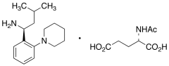 (S,S&rsquo;)-3-Methyl-1-(2-piperidinophenyl)butylamine N-Acetyl-glutamate Salt