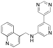 3-(4-Methylquinolinylamino)-5-(3-pyrimidinyl)pyridine