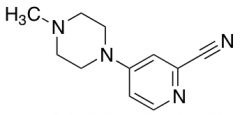 4-(4-methylpiperazin-1-yl)pyridine-2-carbonitrile