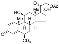 6&beta;-&Mu;ethyl Prednisolone-d3 21-Acetate