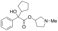 N-Methyl-3-pyrrolidinyl Cyclopentylmandelate (mixture of diastereomers)