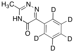 3-Methyl-6-phenyl-1,2,4-triazin-5-one-d5