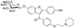 Methyl Raloxifene 6-(2,3,4-Tri-O-acetyl-&beta;-D-glycopyranuronate)