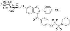 Methyl Raloxifene-d4 6-(2,3,4-Tri-O-acetyl-&beta;-D-glycopyranuronate)