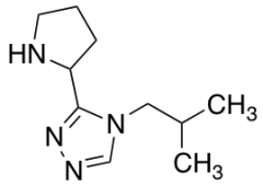 4-(2-methylpropyl)-3-(pyrrolidin-2-yl)-4H-1,2,4-triazole