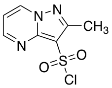 2-methylpyrazolo[1,5-a]pyrimidine-3-sulfonyl chloride