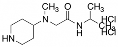 2-[methyl(piperidin-4-yl)amino]-N-(propan-2-yl)acetamide dihydrochloride
