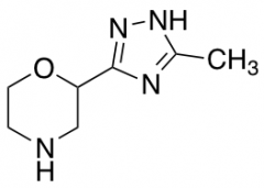 2-(3-methyl-1H-1,2,4-triazol-5-yl)morpholine