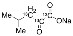 4-Methyl-2-oxovaleric Acid-13C3 Sodium Salt