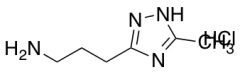 3-(5-methyl-1H-1,2,4-triazol-3-yl)propan-1-amine hydrochloride