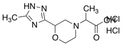 2-[2-(3-methyl-1H-1,2,4-triazol-5-yl)morpholin-4-yl]propanoic acid dihydrochloride