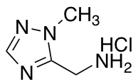 (1-methyl-1H-1,2,4-triazol-5-yl)methanamine hydrochloride