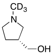 (3R)-1-Methyl-3-Pyrrolidinemethanol-d3