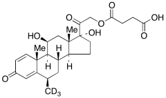 6&beta;-Methylprednisolone Hemisuccinate-d3