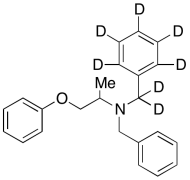 N,N-(1-Methyl-2-phenoxyethyl)-dibenzylamine-D7