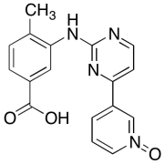 4-Methyl-3-[[4-(3-pyridinyl)-2-pyrimidinyl]amino]-benzoic Acid N-Oxide