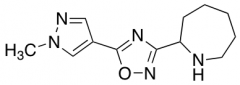 2-[5-(1-methyl-1H-pyrazol-4-yl)-1,2,4-oxadiazol-3-yl]azepane