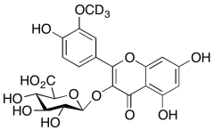 3'-O-Methyl Quercetin 3-O-&beta;-D-Glucuronide-d3