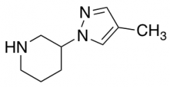 3-(4-methyl-1H-pyrazol-1-yl)piperidine