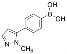 [4-(1-methyl-1H-pyrazol-5-yl)phenyl]boronic acid