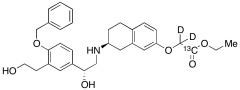 O-Methyphenyl-de(aminodimethyl)-ethanol Bedoradrine-13C, d2