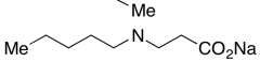 3-(N-Methyl-N-pentylamino)propionic Acid Sodium Salt